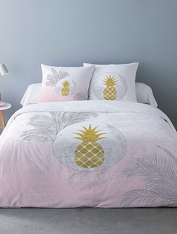 Housse de couette 240x220 ANANAS DREAM + 2 taies