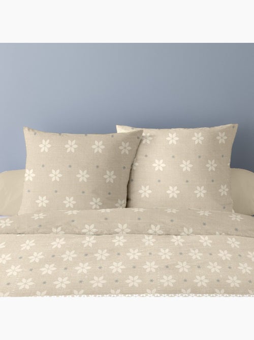 Housse de couette 240x220 ARIEL+ 2 taies matière Polaire - Kiabi