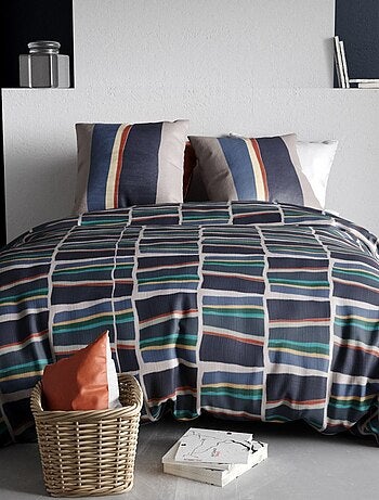 Housse de couette 240x220 ARTY + 2 taies coton 57 fils