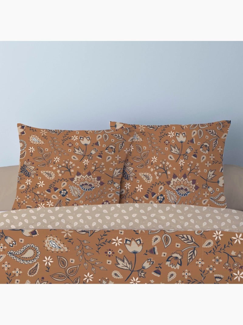 Housse de couette 240x220 Aslan + 2 taies Multicolore - Kiabi