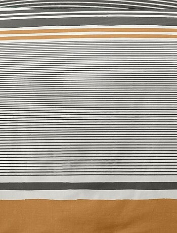 Housse de couette 240x220 AUGUSTE + 2 taies 100% coton