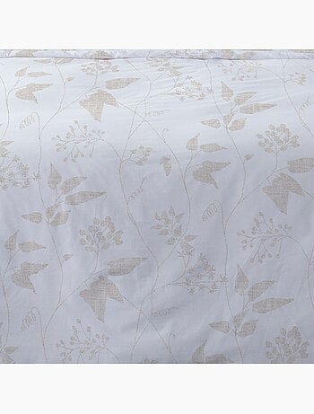 Housse de couette 240x220 AZALEA + 2 taies Percale de coton