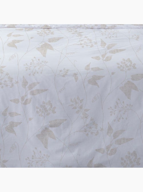 Housse de couette 240x220 AZALEA + 2 taies Percale de coton - Kiabi