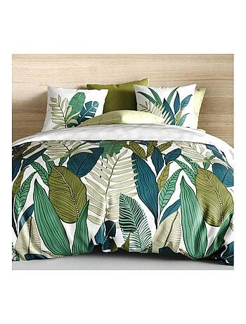 Housse de couette 240x220 Beleme + 2 taies coton 57 fils