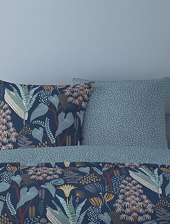 Housse de couette 240x220 CALAO + 2 taies matière Polaire