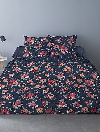 Housse de couette 240x220 Charlotte + 2 taies polycoton