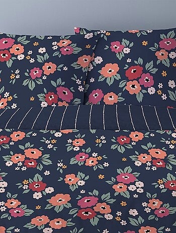 Housse de couette 240x220 Charlotte + 2 taies polycoton