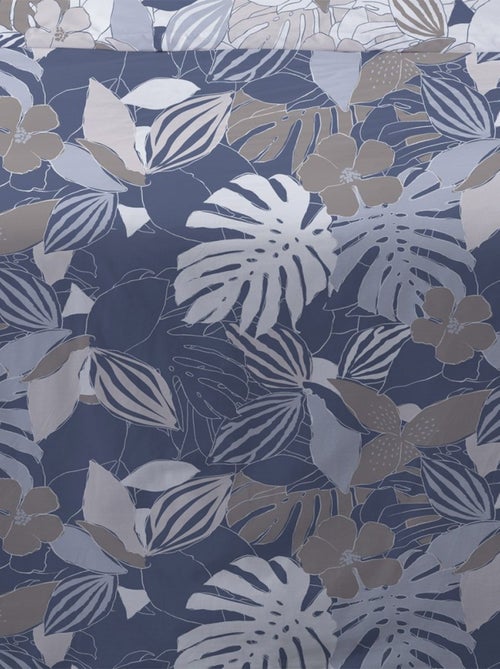 Housse de couette 240x220 Chika bleu + 2 taies - Kiabi Housse de couette 240x220 Chika bleu + 2 taies - Kiabi