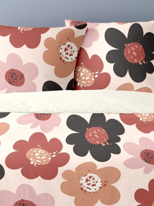 Housse de couette 240x220 Chloé + 2 taies polycoton - Kiabi