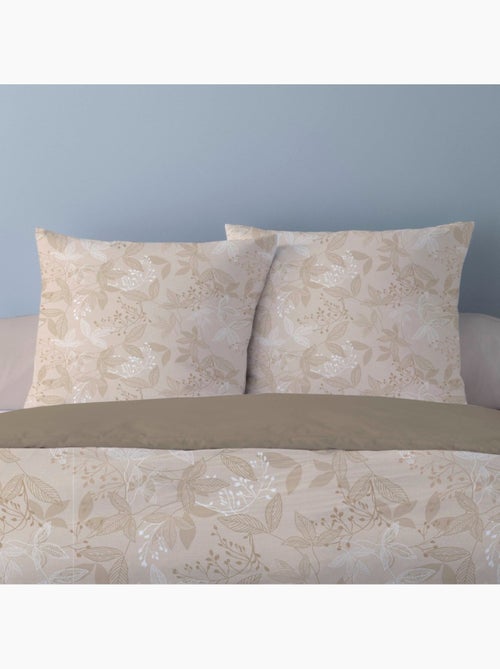 Housse de couette 240x220 CLAVEL + 2 taies Percale de coton - Kiabi