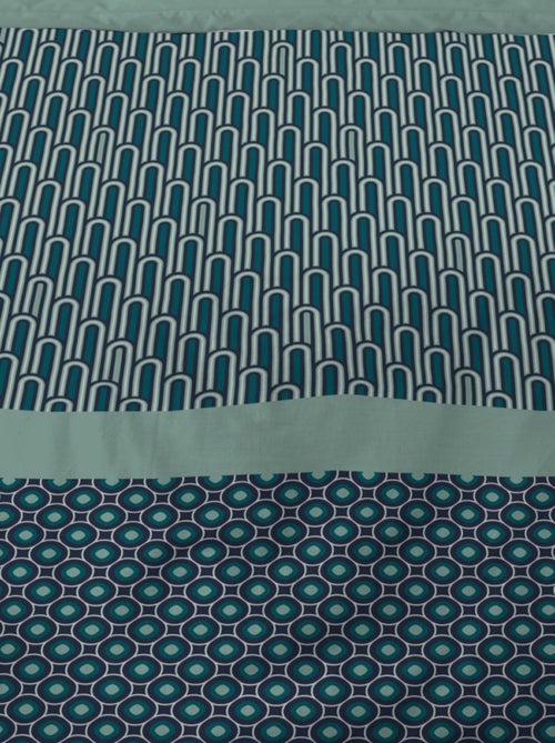 Housse de couette 240x220 CLEO + 2 taies 100% coton - Kiabi Housse de couette 240x220 CLEO + 2 taies 100% coton - Kiabi