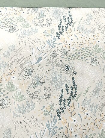 Housse de couette 240x220 Epicéa + 2 taies polycoton