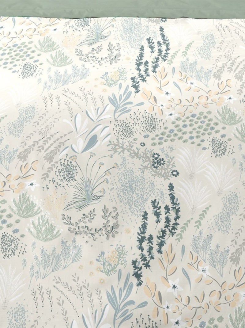 Housse de couette 240x220 Epicéa + 2 taies polycoton Vert - Kiabi