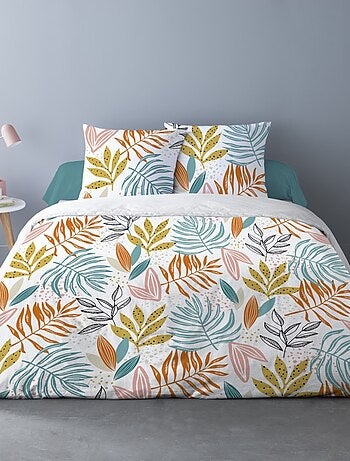 Housse de couette 240x220 FLORIS + 2 taies 100% coton