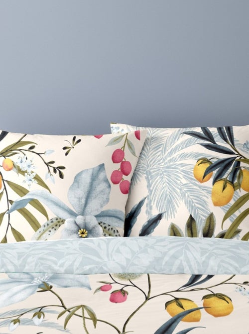 Housse de couette 240x220 GARDEN + 2 taies 100% coton - Kiabi Housse de couette 240x220 GARDEN + 2 taies 100% coton - Kiabi