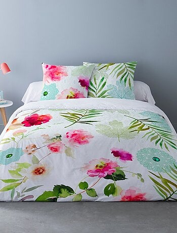 Housse de couette 240x220 HAINAN + 2 taies 100% coton