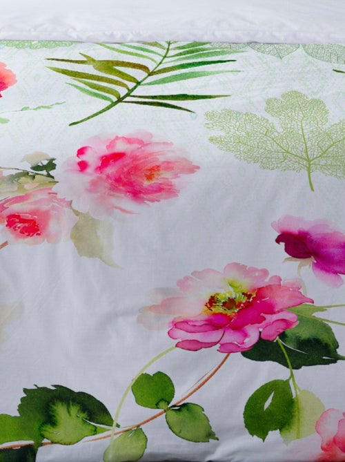 Housse de couette 240x220 HAINAN + 2 taies 100% coton - Kiabi