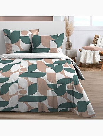 Housse de couette 240x220 JOAKIM + 2 taies 100% microfibre