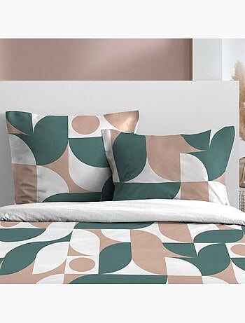 Housse de couette 240x220 JOAKIM + 2 taies 100% microfibre