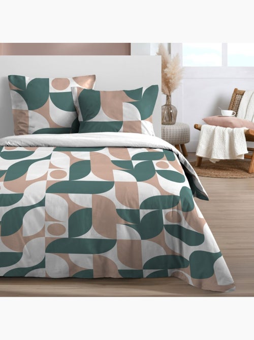Housse de couette 240x220 JOAKIM + 2 taies 100% microfibre - Kiabi