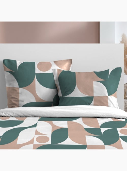 Housse de couette 240x220 JOAKIM + 2 taies 100% microfibre - Kiabi