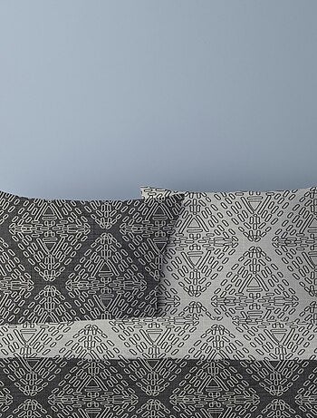 Housse de couette 240x220 JOSHUA + 2 taies microfibres