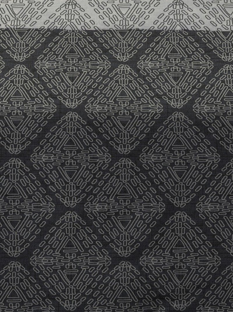 Housse de couette 240x220 JOSHUA + 2 taies microfibres Gris - Kiabi