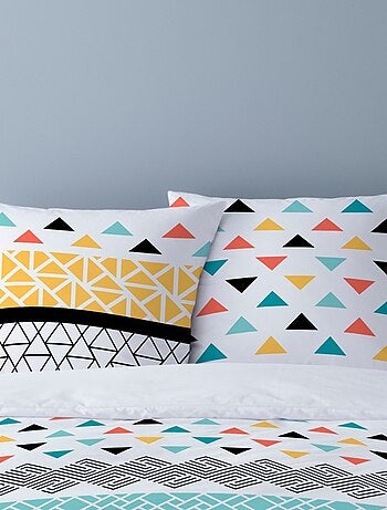 Housse de couette 240x220 LOU + 2 taies 100% coton