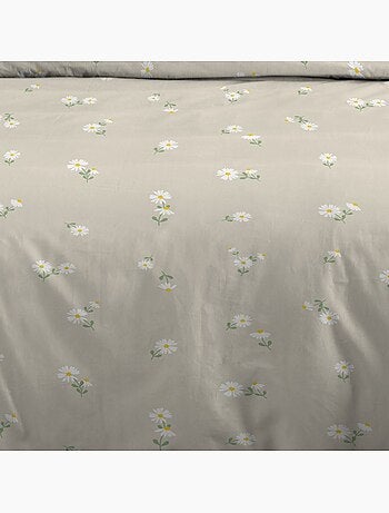 Housse de couette 240x220 MARGUERITE + 2 taies 100% microfibre