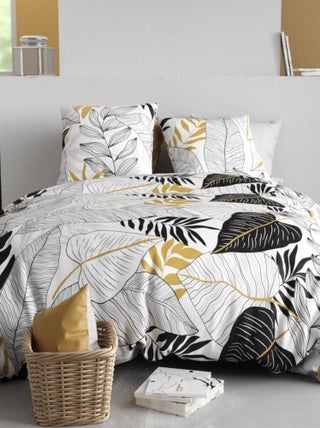 Housse de couette 240x220 MOANA + 2 taies coton 57 fils