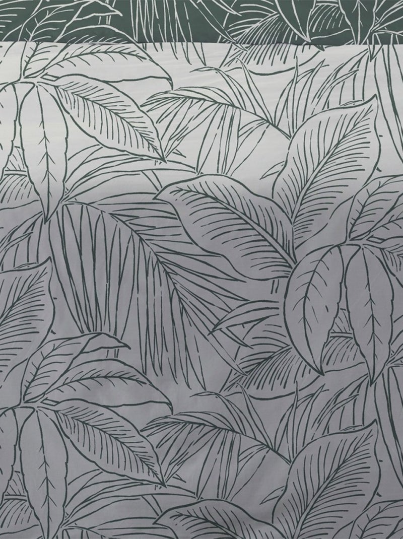 Housse de couette 240x220 Monti vert + 2 taies Vert - Kiabi