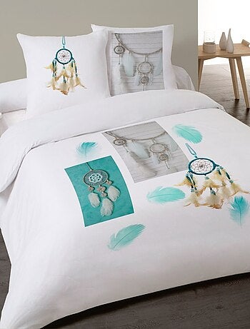 Housse de couette 240x220 NAVAJO + 2 taies 100% coton