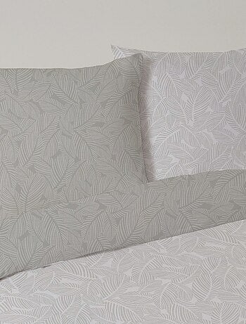 Housse de couette 240x220 NIORT + 2 taies 100% coton