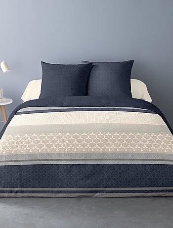 Housse de couette 240x220 NOA + 2 taies matière Polaire