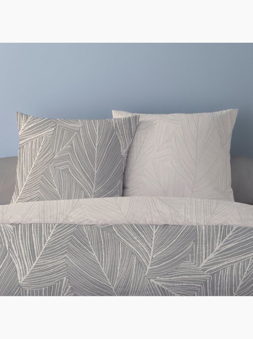 Housse de couette 240x220 OMBU + 2 taies Percale de coton - Kiabi