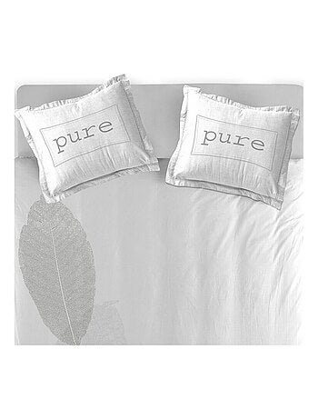 Housse de couette 240x220 PURE + 2 taies 100% coton