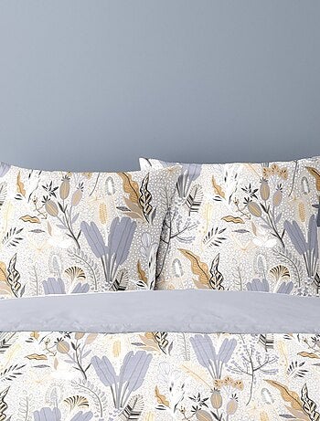 Housse de couette 240x220 RIKA + 2 taies matière Polaire