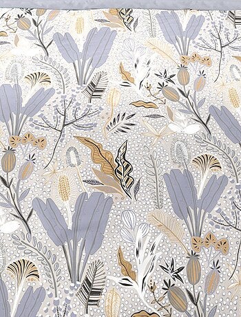 Housse de couette 240x220 RIKA + 2 taies matière Polaire