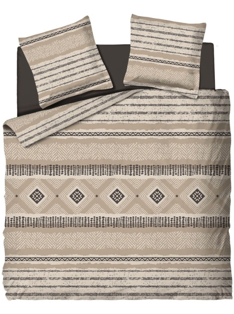 Housse de couette 240x220 Seem + 2 taies Multicolore - Kiabi