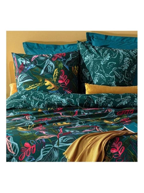 Housse de couette 240x220 Selva + 2 taies 100% coton 57 fils - Kiabi