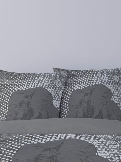 Housse de couette 240x220 SUKI + 2 taies 100% coton - Kiabi