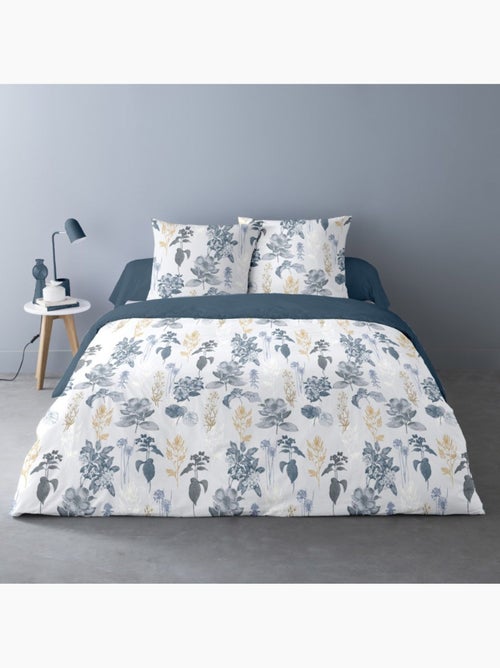 Housse de couette 240x220 TESS + 2 taies matière Polaire - Kiabi Housse de couette 240x220 TESS + 2 taies matière Polaire - Kiabi