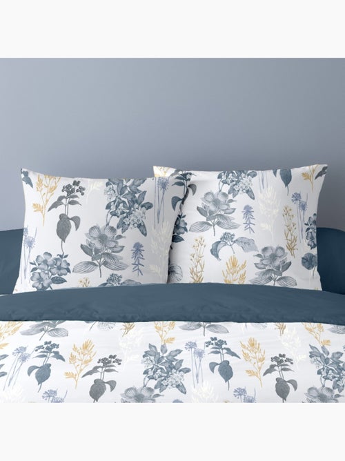 Housse de couette 240x220 TESS + 2 taies matière Polaire - Kiabi Housse de couette 240x220 TESS + 2 taies matière Polaire - Kiabi