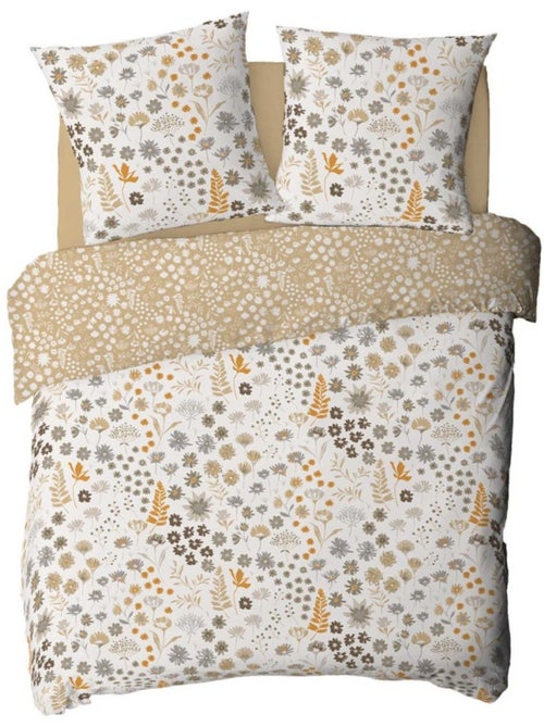 Housse de couette 240x220 TILO + 2 taies Percale de coton - Kiabi