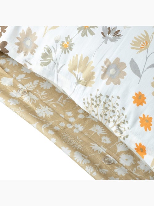Housse de couette 240x220 TILO + 2 taies Percale de coton - Kiabi