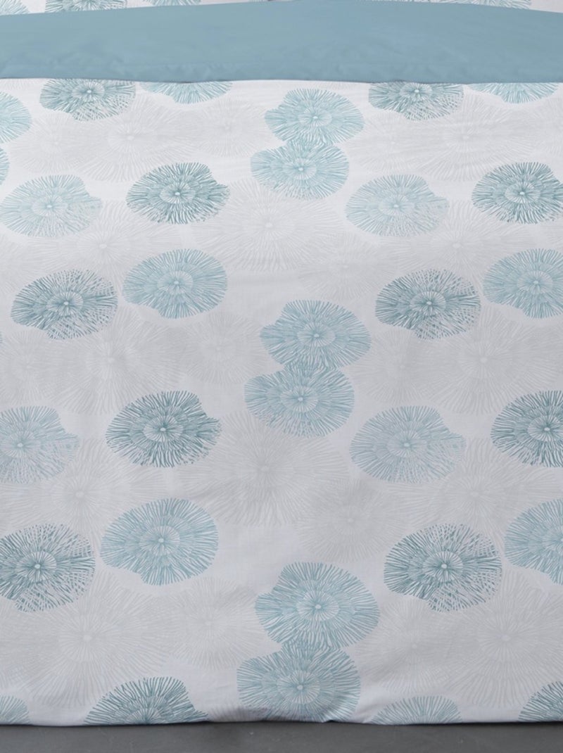 Housse de couette 240x220 TINA + 2 taies Bleu - Kiabi