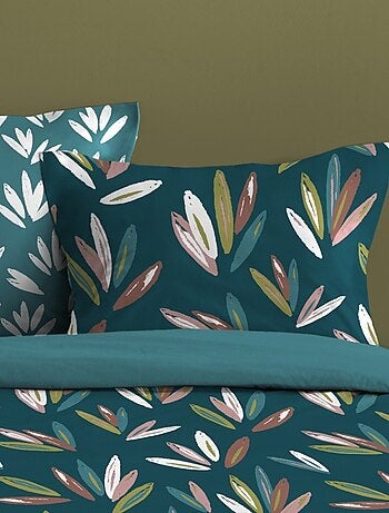 Housse de couette 240x220 WALDO + 2 taies coton 57 fils