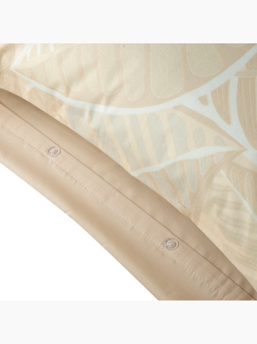 Housse de couette 240x220 YUCA + 2 taies Percale de coton - Kiabi