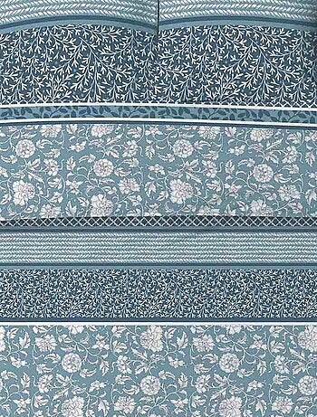 Housse de couette 240x260 cm + 2 taies d'oreiller 65x65 cm Coton Bio Debby