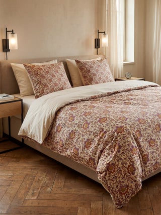 Housse de couette (260 x 240cm) fleurs